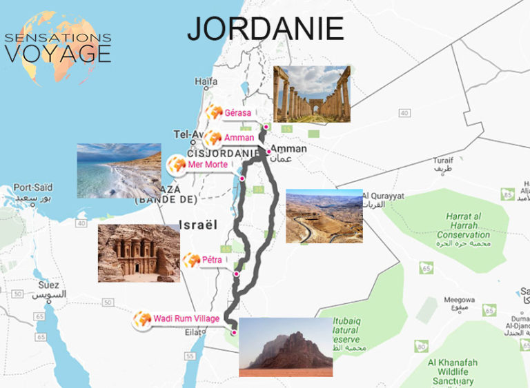 voyage jordanie cout