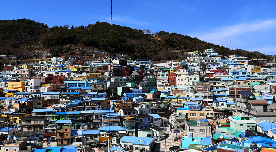 sensations voyage voyages incontournables corée du sud top 10 korea busan gamcheon cultural-village